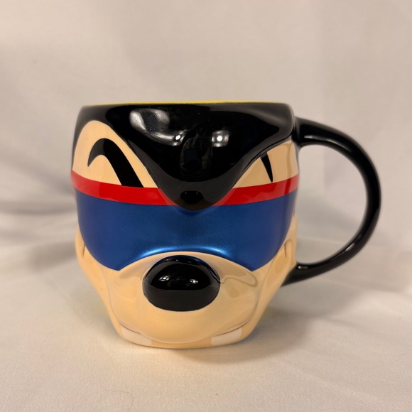 Disney Other - Disney Max Goof "Powerline" Mug Yellow Interior Collectible Ceramic Drinkware